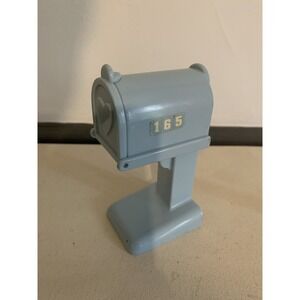 1991 Playskool Dollhouse Vintage Blue Mailbox